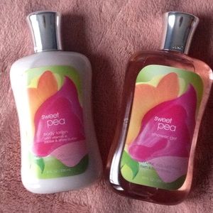 Bath & Body Works- body wash and lotion